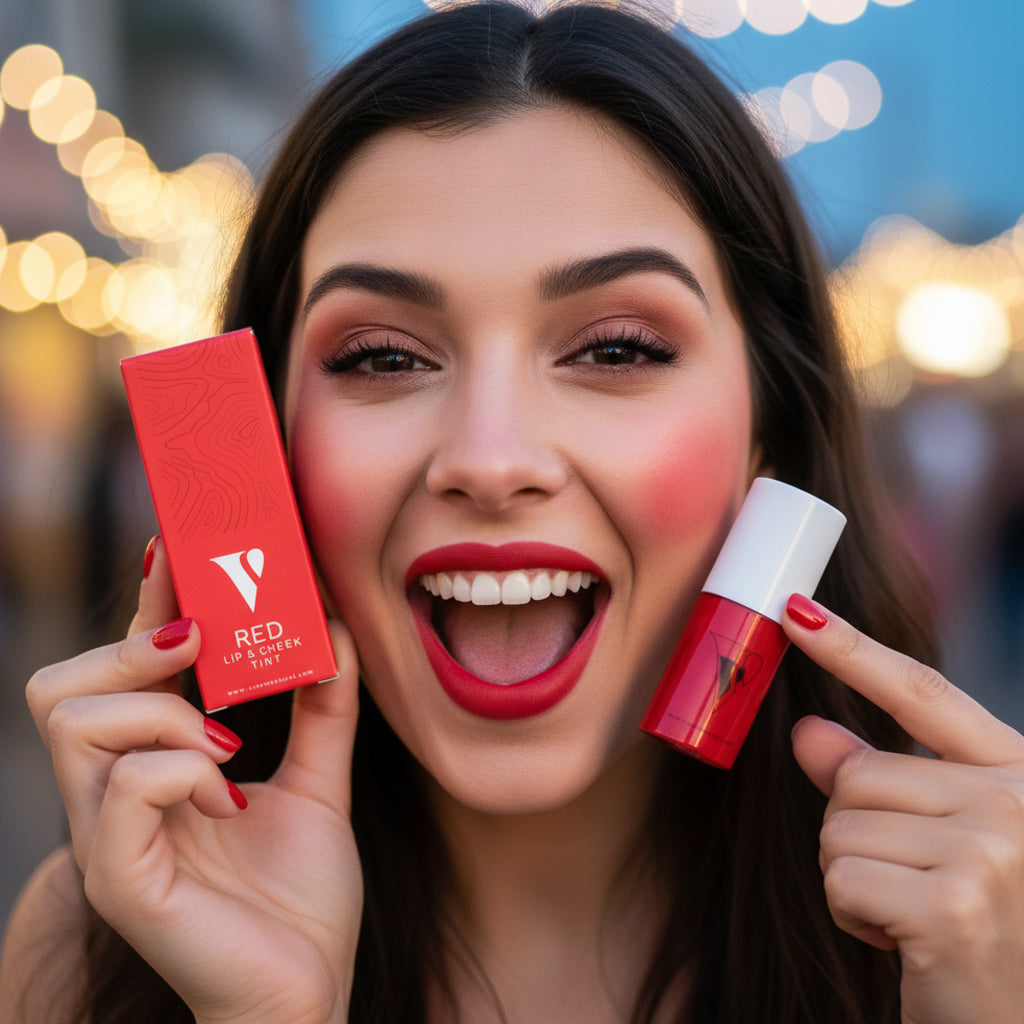 Lip Cheek Tint Red - 15ml