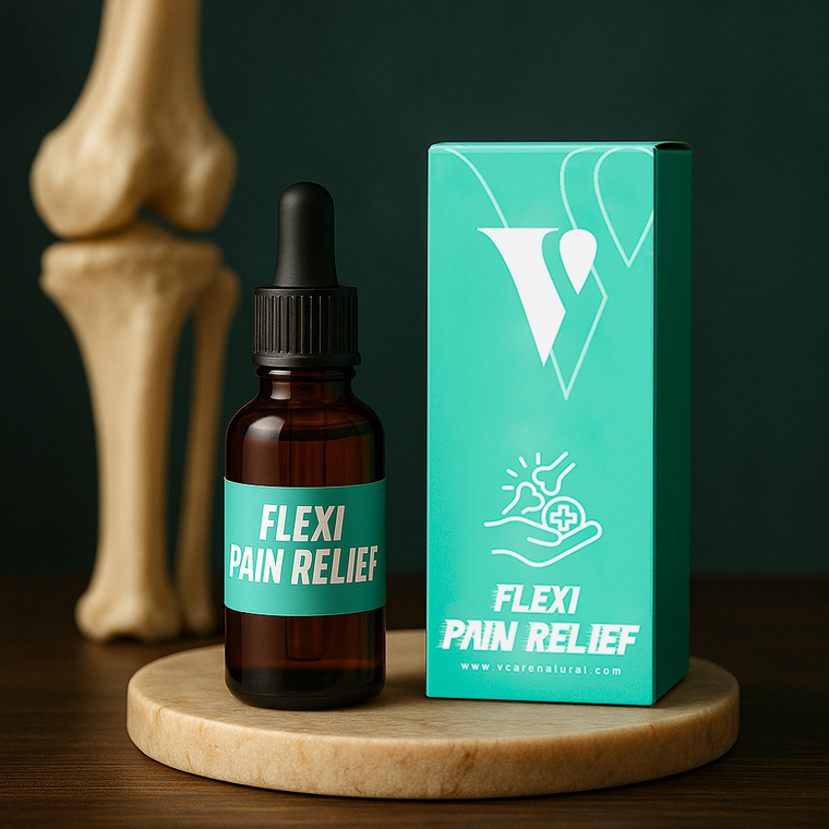 VCARE Natural Flexi Herbal Massage Oil - 30ml – lifestyle view in Pakistan