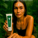 Vcare Natural Tea Tree Oil Face Cleanser for Oil Control and Acne