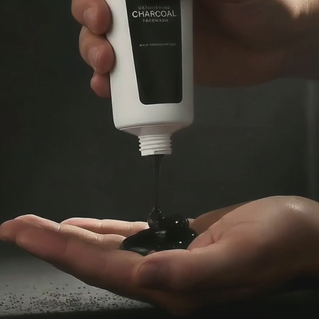 VCARE NATURAL Charcoal Facewash and Scrub video guide