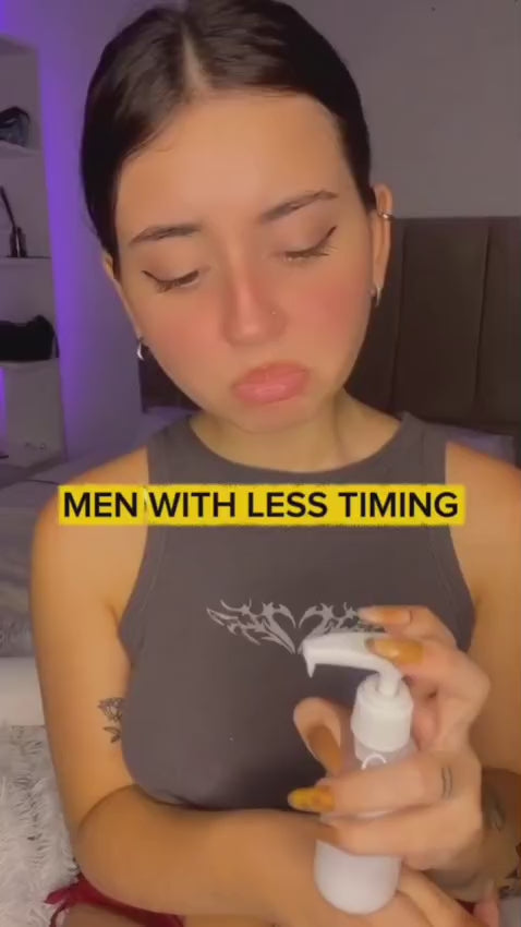 VCARE NATURAL Men's External Timing Oil application video