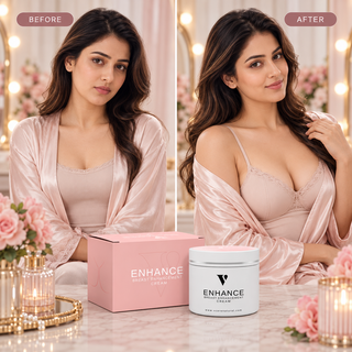Before and after for Breast Enlargement & Enhancement Cream - 30gm