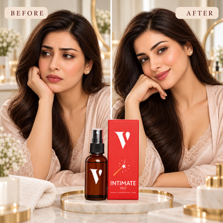 Before and after for ویجائنا ٹائٹننگ اسپرے برائے خواتین - 50ml