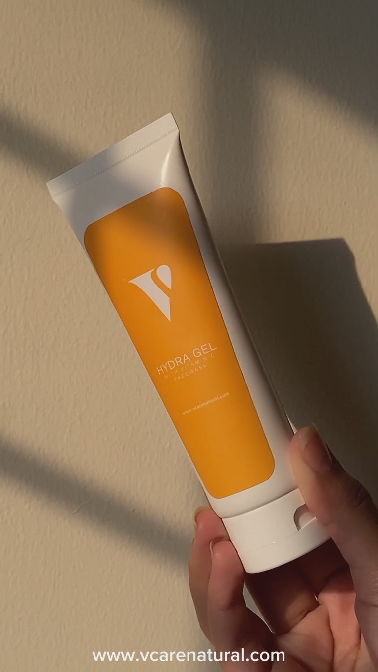 Discreet delivery packaging for VCARE Natural facewash
