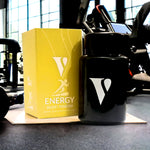 Morning wellness routine using herbal energy boost powder
