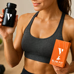Healthy lifestyle supported by herbal weight loss powder
