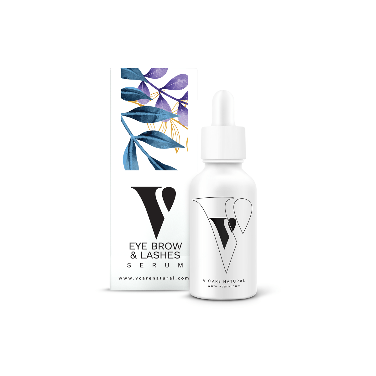 VCARE Natural eyebrow and lash serum nourishing formula