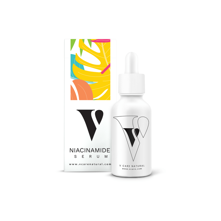 VCARE Natural Niacinamide Serum - 30ml – product packaging in Pakistan