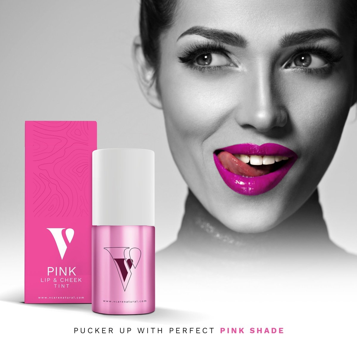 Lip Cheeks Pink Tint - VCARE Natural