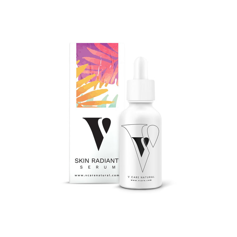VCARE Natural Skin Radiant Serum - 30ml – product packaging in Pakistan