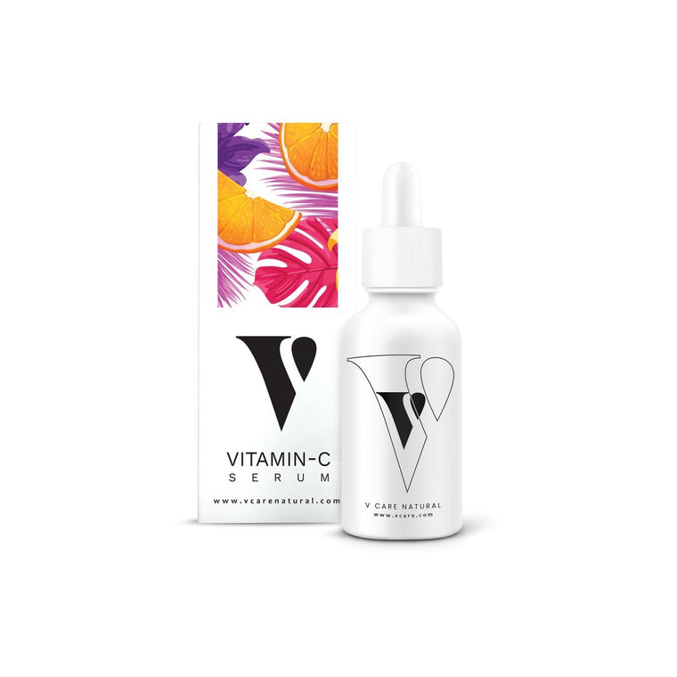 VCARE Natural Vitamin C Serum - 30ml – product packaging in Pakistan